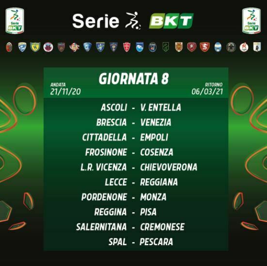 calendario Serie B